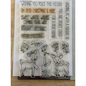 MFT Stamps Dashing Deer Photopolymer Stamp/Die Bundle My favorite things